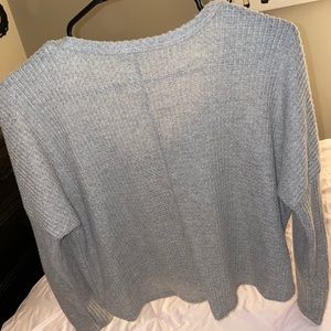Grey Long Sleeve Top